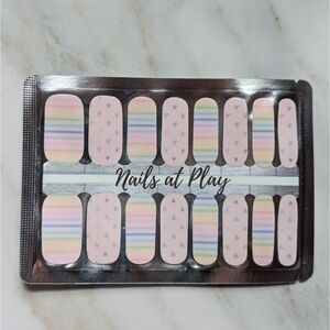 5 for $15 Nail Wraps- Soft Heart Play